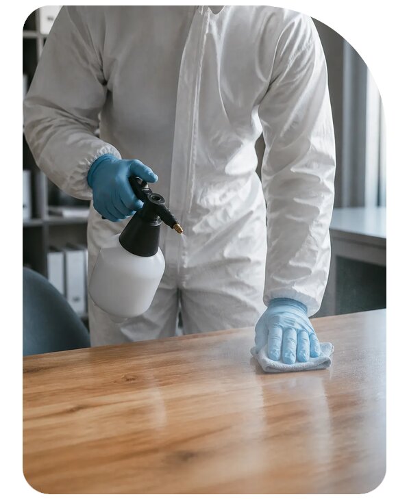 Дезинфекция поверхностей в Серпухове по цене от 2540 р. | Сенат-Срп